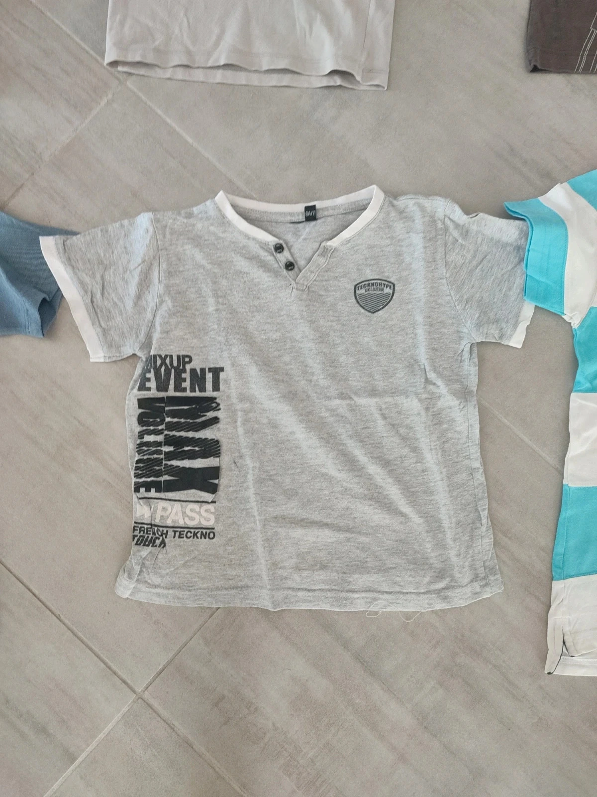 Lote de camisetas de manga corta para niño, 8 años – photo 3
